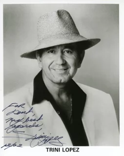 Trini Lopez autograph