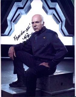 Michael Hogan autograph