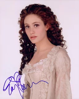 Emmy Rossum autograph