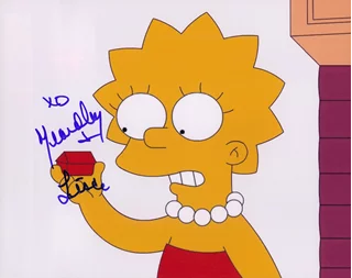 Yeardley Smith autograph