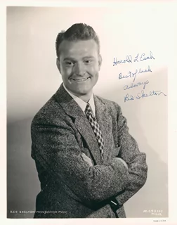 Red Skelton autograph