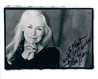 Ellen Geer autograph