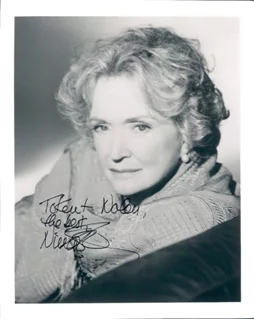 Nina Foch autograph