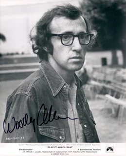 Woody Allen autograph