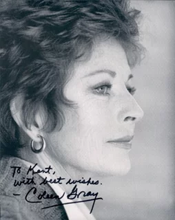 Coleen Gray autograph