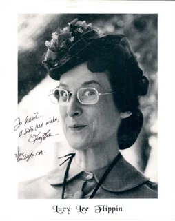 Lucy Lee Flippin autograph