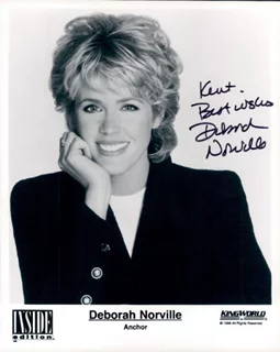 Deborah Norville autograph