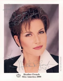 Heather French autograph