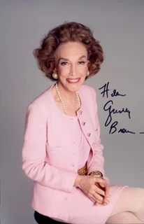 Helen Gurley Brown autograph