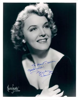 Beverly Roberts autograph