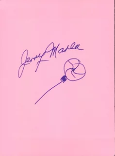 Jerry Maren autograph