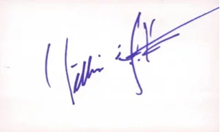 William Fichtner autograph