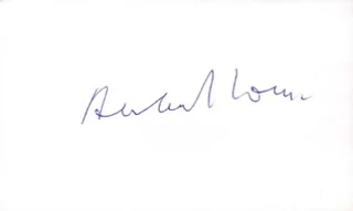 Herbert Lom autograph