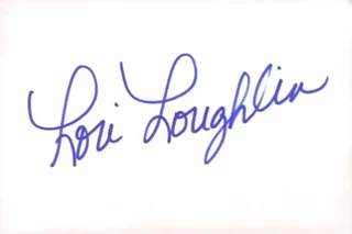 Lori Loughlin autograph