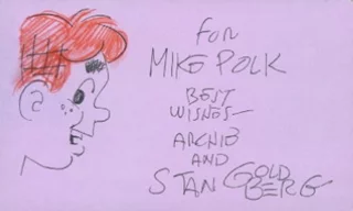 Stan Goldberg autograph