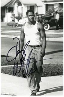 Denzel Washington autograph