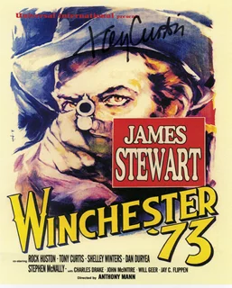 Tony Curtis autograph