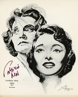 Patricia Neal autograph