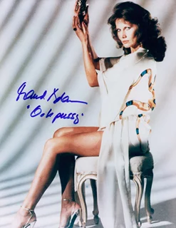 Maud Adams autograph