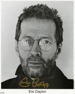Eric Clapton autograph