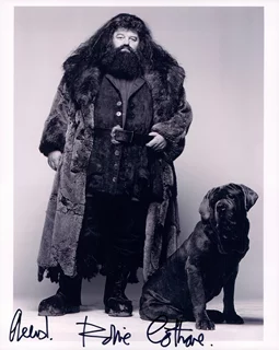 Robbie Coltrane autograph