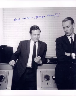 George Martin autograph