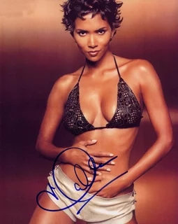 Halle Berry autograph