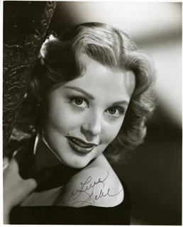 Arlene Dahl autograph