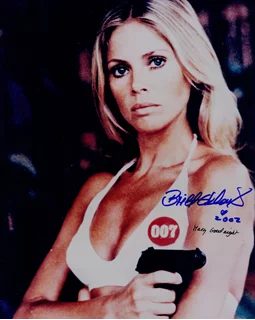 Britt Ekland autograph