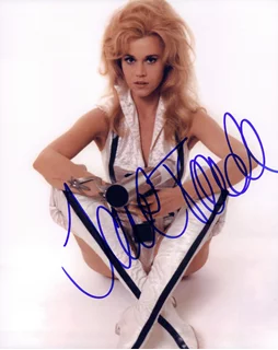 Jane Fonda autograph