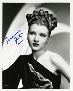 Susanna Foster autograph