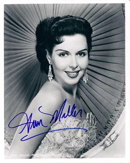 Ann Miller autograph
