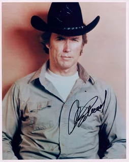 Clint Eastwood autograph