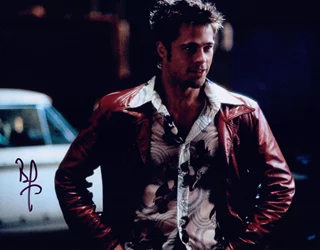 Brad Pitt autograph