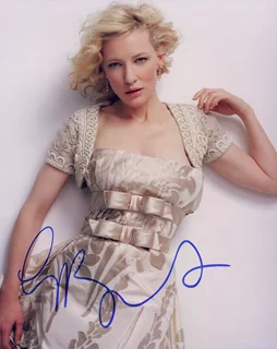 Cate Blanchett autograph