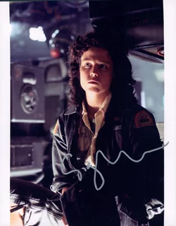 Sigourney Weaver autograph