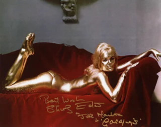Shirley Eaton autograph