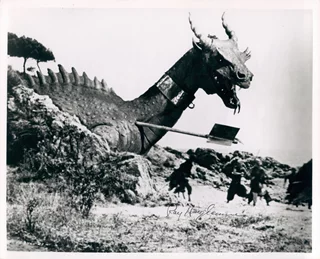 Ray Harryhausen autograph