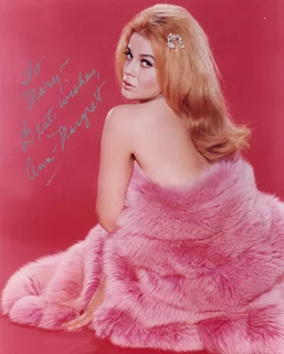 Ann-Margret autograph