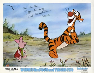 Paul Winchell autograph