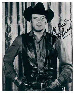 Peter Breck autograph