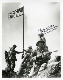 Charles Lindberg autograph