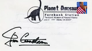 Jean-Michel Cousteau autograph