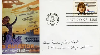 Ann Baumgartner Carl autograph