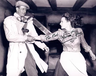 Maureen O'Hara autograph