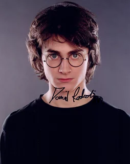Daniel Radcliffe autograph