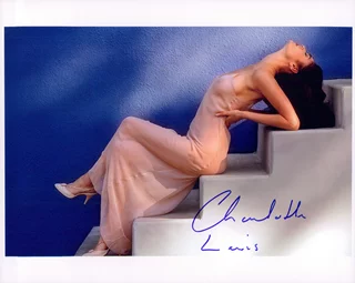 Charlotte Lewis autograph