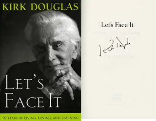 Kirk Douglas autograph