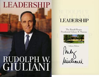 Rudy Giuliani autograph