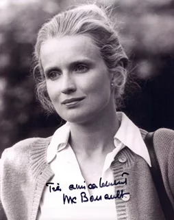 Marie-Christine Barrault autograph